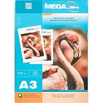 Фотобумага для цветной струйной печати ProMEGA jet односторонняя (глянцевая, А3, 200 г/кв. м, 50 листов)