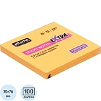 Стикеры Attache Selection Extra с клеев. краем 76×76, неон, оранж. 100л