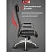 превью Кресло для руководителя Комус Мебель (Easy Chair) 528 чёрное (натуральная кожа с компаньоном, алюминий)