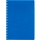 Блокнот А4 80 л. Attache Economy, мет. гребень, пласт. обл, синий, клетка