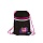 Мешок для обуви 1 отделение Först «Pink tiger», 350×460мм, вентиляционная сеточка, светоотражающая лента, карман на молнии