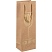 превью Пакет подарочный крафт-бум.12.5×36.5×9(craft Bottle)зол. бокал 200г ППК-6121