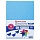 Картон цветной А4 ТОНИРОВАННЫЙ В МАССЕ, 50 листов, СИНИЙ (интенсив), в пакете, BRAUBERG, 210×297 мм