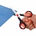 превью Ножницы BRAUBERG SOFT GRIP НАБОР 5 штук (140170190220240 мм)эргономичные черно-красные ручкиВЫГОДНАЯ УПАКОВКА238410