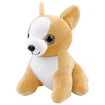 Игрушка мягкая «Корги», 23 см, цвет коричневый, WOOZOO (ВУЗУ)