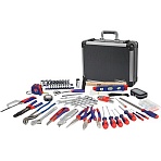 Набор инструментов 297предметов(метрический инструмент+алюм. кейс), WP209031