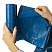 превью Мешки для мусора, 120 л, ЛАЙМА, комплект 10 шт., рулон, ПВД, прочные, с завязками, 67×90 см, 35 мкм, синие