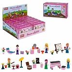 Конструктор пластиковый Blockformers «ВЕСЕЛЫЕ ПОДРУЖКИ», АССОРТИ, 6 видов, дисплей, 1TOY