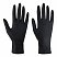 превью Перчатки нитриловые сверхпрочные с текстурой SFM MEGA TEX BLACK 25 пар (50 штук)размер L (большой)