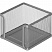 превью Подставка для блок-кубиков серебро LD01-499-1