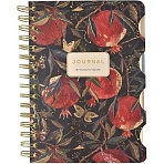 Записная книжка ART JOURNAL А5.120Л, С РАЗДЕЛИТЕЛЯМИ Гранат,3-567/16