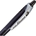 превью Ручка шариковая автоматическая Pilot BPRG-10R-F Rex Grip черная (толщина линии 0.22 мм)