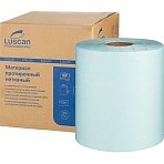 Материал протирочный нетканый Luscan Prof 70г 28×34см 400л/рул бирюзовый