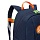 Рюкзак детский Grizzly, 25×30×14см, 1 отделение, 1 карман, укрепленная спинка, синий