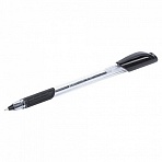 Ручка шариковая масляная BRAUBERG «Extra Glide GT», ЧЕРНАЯ, трехгранная, узел 0.7 мм, линия письма 0.35 мм