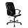 Кресло VT_EChair-641 TC ткань серый, пластик черный