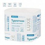 Бумага туалетная листовая OfficeClean Professional (V-сложение) 2-слойная, 250лист/пач, белая