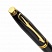 превью Ручка бизнес-класса шариковая BRAUBERG «De Luxe Black», корпус черный, узел 1 мм, линия письма 0.7 мм, синяя