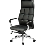 Кресло для руководителя Easy Chair 597 ML черное (натуральная кожа, металл)