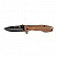 превью Нож складной Stinger,80мм, (черный), сталь/эбеновое дерево(коричн. ), FK-632ZW