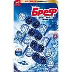 Блок для унитаза Бреф колор актив хлор-компонент, 4×50 г