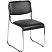 превью Стул офисный Комус Мебель (Easy Chair) 802 чёрный (искусственная кожа, металл хромированный)