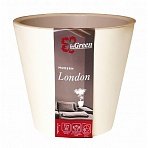 Горшок для цветов InGreen London сливочный 5 л