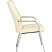 превью Конференц-кресло Easy Chair 807 VPU бежевое (экокожа, металл хромированный)