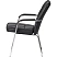 превью Конференц-кресло Easy Chair 810 VPU чёрное (экокожа, металл хромированный)