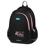 Рюкзак Först F-Cute «Meow» 37×29×17см, 3 отделения, 2 кармана, анатомическая спинка