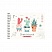 превью Скетчбук-блокнот для акварели 20л. А5 на гребне ArtSpace «Cute plants», 180г/м2