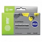 Картридж струйный CACTUS совместимый (T10844A10) Stylus C91/CX4300/T26/T27/TX106, желтый