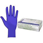 Перчатки нитриловые смотровые SFM Supersoft N135100 пар (200 шт. )размер M (средний)фиолетовые