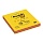 Стикеры Z-сложения Post-it 76×76 мм неоновые 2 цвета желтые/розовые для диспенсера (2 блока по 50 листов) 