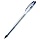 Ручка гелевая Crown «Multi Jell» черная, 0.4мм, игольчатый стержень