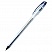 превью Ручка гелевая Crown «Hi-Jell Needle» черная, 0.5мм, игольчатый стержень