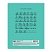 превью Тетрадь 12л., косая линия c доп. горизонтальной BG «Отличная», зеленая, 70г/м2