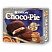 превью Печенье ORION «Choco Pie Dark Caramel» темный шоколад, карамельное, 360 г (12 штук х 30 г)