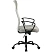 превью Кресло для руководителя Комус Мебель (Easy Chair) 588 серо-бежевое (сетка/ткань/экокожа, металл хромированный)