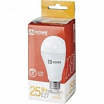 Лампа светодиодная LED-A65-VC 25Вт 230В Е27 3000К 2380 Лм IN HOME