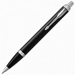Ручка шариковая Parker IM цвет чернил синий цвет корпуса черный (артикул производителя 1931665)