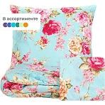 Набор спальный, ЛН, 2сп(одеяло, наволочки, простыня), полисатин, пэ волокно