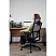 превью Кресло для руководителя Комус Мебель (Easy Chair) 601 серое/чёрное (сетка, пластик)