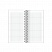 превью Блокнот Attache Selection Success А6 100 листов бежевый в клетку на спирали 3 разделителя (101×174 мм)