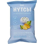 Чипсы нутовые Вкусвилл Сметана и зелень 50г