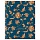Дневник 1-11 кл. 48л. (твердый) BG «Floral pattern», матовая ламинация, блестки