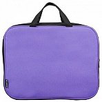 Папка на молнии с ручками STAFF EVERYDAY, А4, ширина 80 мм, полиэстер, сиреневая