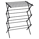 Сушилка напольная МИНИ для белья раскладная, 6 уровней, 10 метров, LAIMA HOME LADDER BLACK