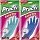Перчатки резиновые Paclan «Practi Extra Dry», р. M, цвет микс, пакет с европодвесом