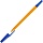 Ручка шариковая Школьник, цвет чернил синий 1 мм, оранжевый корпус
